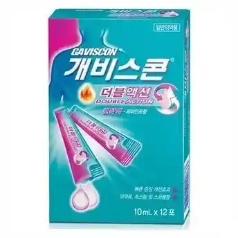 개비스콘 더블액션 현탁액 10ml 12포