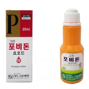 그린 포비돈 요오드액 25ml