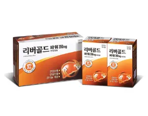 리버골드파워 350mg 60캡슐