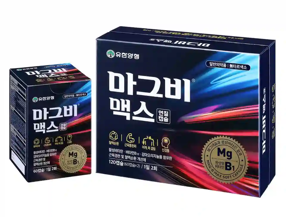 마그비 맥스 연질캡슐 120캡슐