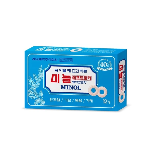 미놀 에프 트로키 24정