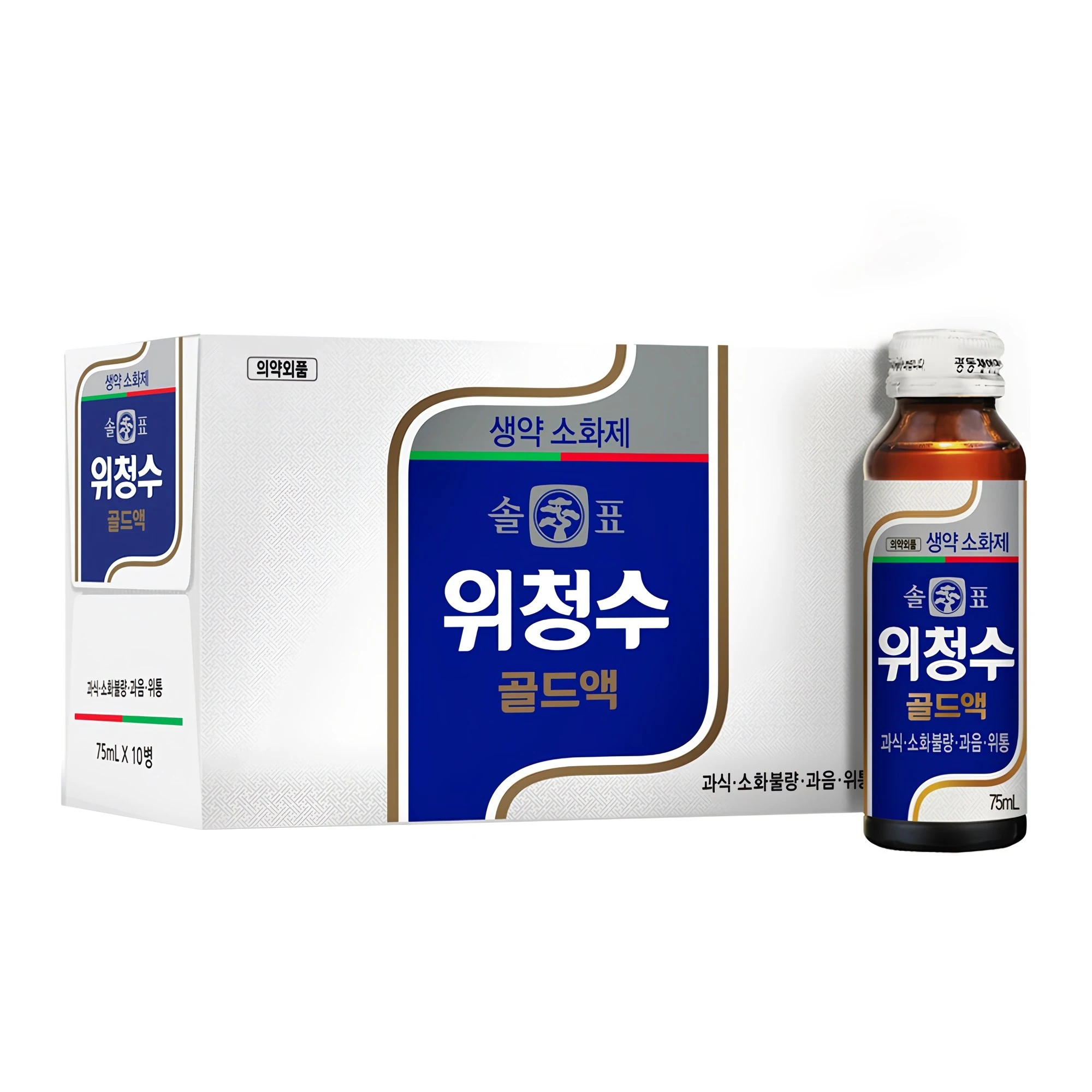 솔표 위청수 골드액 75ml 10병