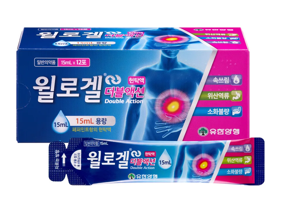 윌로겔 더블액션 현탁액 15ml 12포