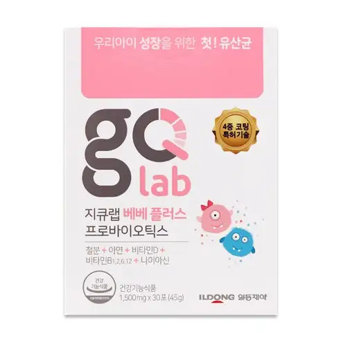 지큐랩 베베 플러스 프로바이오틱스 30포