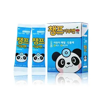 챔프 이부펜 시럽 5ml 10포