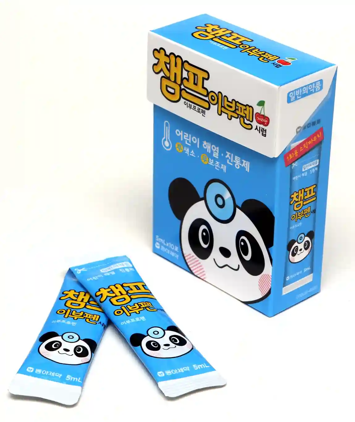 챔프이부펜시럽 체리맛 5ml 10포