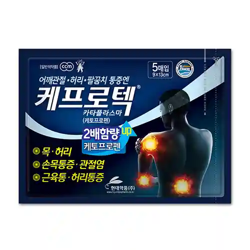 케프로텍 카타플라스마 5매입