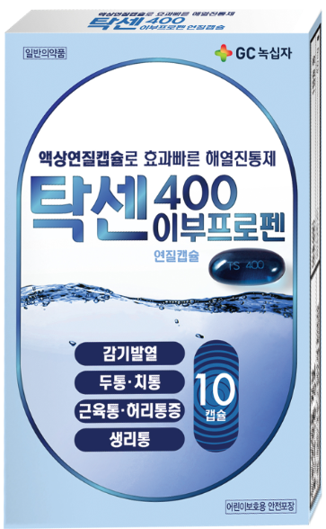 탁센 400 이부프로펜 연질캡슐 10캡슐