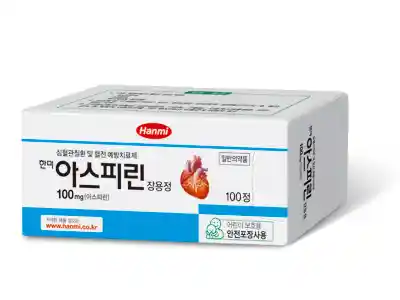 한미 아스피린 장용정 100mg 100정