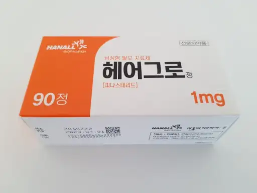 헤어그로정 1mg 90정